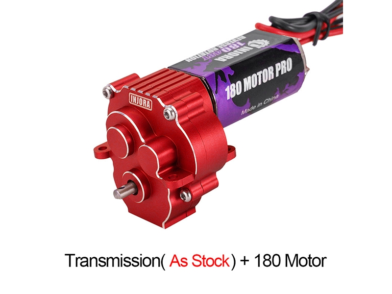 Injora Complete Transmission With 180 Brushed Motor For 1 18 TRX4M 4M