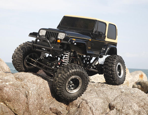 58429C Tamiya Jeep Wrangler Rock Crawler Combo 