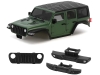 4M-66GN - Injora ABS Hardtop Body With Front Rear Bumpers For 155mm 1/18 TRX4M Bronco Defender (Green)