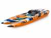 TRX57046-4-ORNGR - Traxxas DCM M41 Catamaran 40in VXL Brushless TSM - Orange R