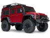 TRX82256-4-RED - Traxxas 1/10 TRX-4 Defender 4WD RTR with Clipless Mounting - Red