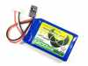 4140016 - Absima TX LiPo 2S 7.4V 1200mAh SC with Protect. (JR/FUT)