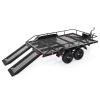 FAST2372L - Fastrax Scale Dual Axle Truck/ Car Trailer with Ramps and LEDs