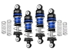 LMB3236-B-BK - GPM Racing Aluminium 6061 Front and Rear Shock Set for Micro-B (Blue)