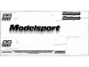 TKR-MS-AERC10C - TKR Graphics RC10 Chassis Skin - Modelsport Clear