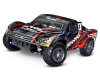 TRX68154-4-RED - Traxxas Slash 4X4 BL-2S 1:10 4WD RTR Brushless Electric Short Course Truck, Red