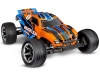 TRX37254-8-ORNG - Traxxas Rustler HD 1:10 Electric XL-5 2WD RTR Stadium Truck with Battery and USB Charger - Orange