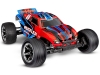 TRX37254-8-RED - Traxxas Rustler HD 1:10 Electric XL-5 2WD RTR Stadium Truck with Battery and USB Charger - Red