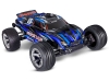 TRX37354-4-BLUE - Traxxas Rustler HD BL-2S 1:10 Electric 2WD RTR Stadium Truck - Blue