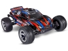 TRX37354-4-RED - Traxxas Rustler HD BL-2S 1:10 Electric 2WD RTR Stadium Truck - Red