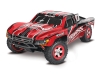 TRX70054-8-RED - Traxxas Slash 1:16 4x4 RTR Short Course Truck with Battery and USB Charger - Red