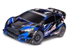 TRX74154-4-BLUE - Traxxas Ford Fiesta ST Rally BL-2S Rally Car - Blue