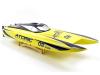 V792-4Y - Volantex RC Racent Atomic 70cm Brushless Racing Boat ARTR (Yellow)