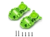 X0038ULB35 - Treal Hobby SCX24 Axle Diff Cover Aluminium 7075 (2pcs) Green