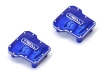 X003KUULLL - Treal Hobby Aluminum 7075 Axle Diff Covers (2P) CNC Machined for 1/18 TRX4M (Blue)