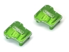 X003KUUNQ9 - Treal Hobby Aluminum 7075 Axle Diff Covers (2P) CNC Machined for 1/18 TRX4M (Green)