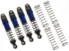 X004CQY2HL - Treal Hobby TRX4M Shocks 59mm Oil-Filled Threaded Dampers (Blue)