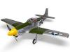 A-EFL02650 - E-Flite P-51D Mustang 1.0m BNF Basic with AS3X+ and SAFE Select