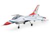 A-EFL78500 - E-Flite F-16 70mm EDF BNF Basic w/AS3X and SS