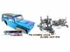 12014-BLAU - Absima CR3.4 Crawler Pre-Assembled Chassis with Bronco Style Shell - Blue