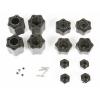 Z-AX31074 - Axial1 Hex HUB Conv Set (12MM)(4) 9026 / Wraith