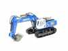 CY1558B - HuiNa 2.4G 11CH RC Excavator with Die Cast Bucket - Blue