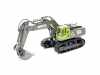 CY1558G - HuiNa 2.4G 11CH RC Excavator with Die Cast Bucket - Green