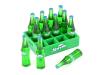 FAST2352C - Fastrax Scale Soft Drink Crate with Bottles Lemonade Green