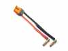 MS6147 - Modelsport IC3 Female Battery Lead with 4mm 90degree Bullet Connectors