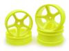 JCRC10-Y - JC Racing Products RC10 Classic 5 Spoke - Yellow (4)