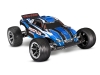 TRX37054-8-BLUE - Traxxas Rustler 1:10 2WD Stadium Truck XL-5 with Battery and USB Charger - Blue