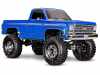 TRX92056-4-BLUE - Traxxas TRX-4 Chevrolet K10 Cheyenne High Trail Edition - Metallic Blue