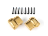 TRX9787 - Traxxas TRX-4M Brass Axle Cover (8 grams) (2)