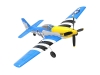 V761-5V2B - Volantex RC P-51D Mustang V2 4ch 400mm Brushed with Gyro RTF - Blue