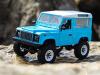 Z-RTR0039 - RC4WD 1/18 Gelande II RTR w/ Land Rover D90 Body - Blue