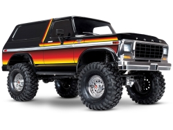 TRX82246-4-SUN - Traxxas TRX-4 1979 Ford Bronco 1:10 4x4 Electric RTD All-Terrain Crawler with Clipless Body - Sun