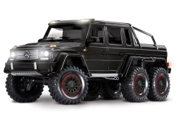 TRX88296-4-BLK - Traxxas TRX-6 Mercedes-Benz G 63 AMG XL-5 1:10 6x6 RTD Crawler - Black