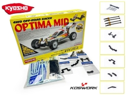 30622KE - Kyosho Optima Mid 4WD 1:10 Koswork Edition by Kyosho Europe