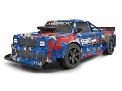 MV150312 - Maverick Quantum R Flux 4S 1/8 4WD Race Truck - Blue