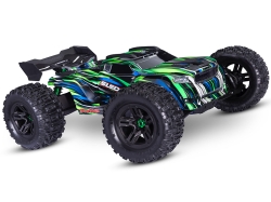 TRX95096-4-GRN - Traxxas Sledge Belted 1:8 4WD Brushless Electric Monster Truck - Green