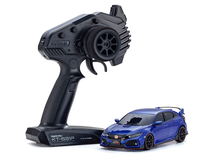 Kyosho Mini-Z AWD Honda Civic Type-R Blue (MA020/KT531P) 32613BL