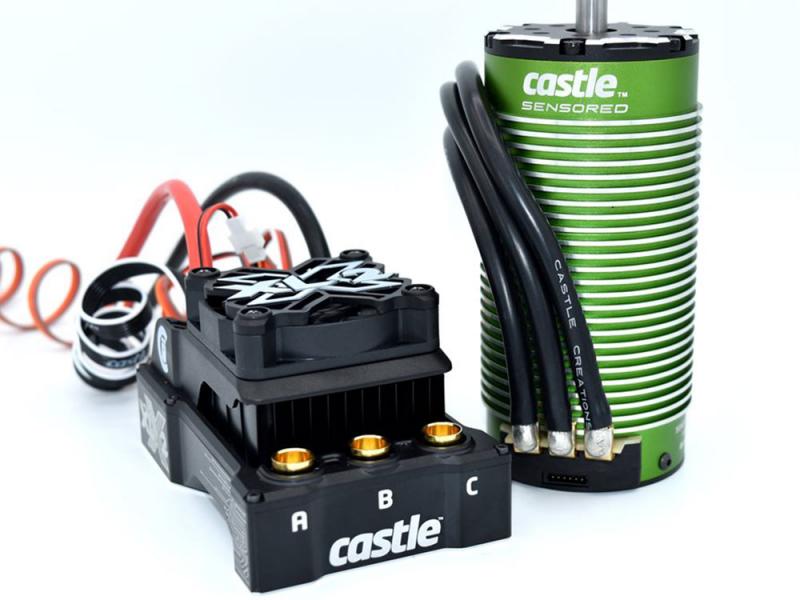 Castle Mamba XLX2, 8S, 33.6V ESC WITH 2028-1100KV Sensored Motor P-CC010-0167-02