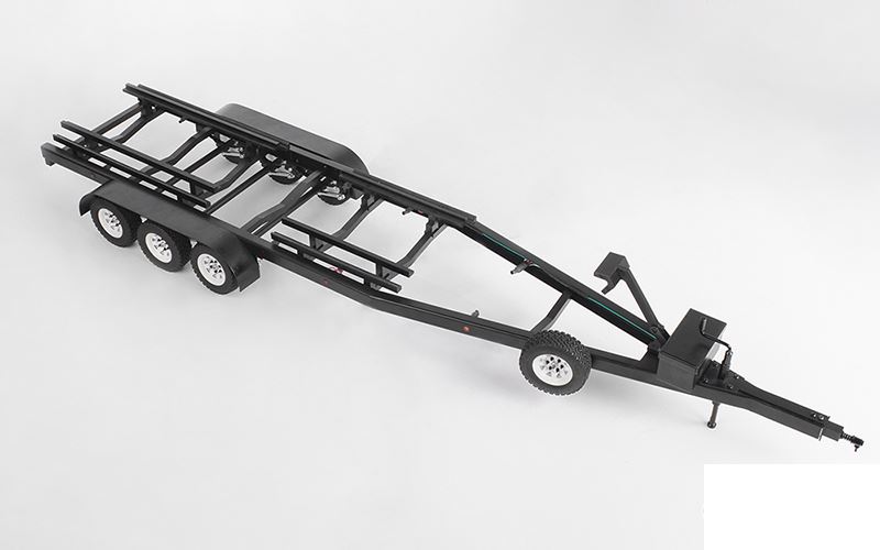 ZH0016 BigDog 1/10 Tri Axle Widebody Scale Boat Trailer ZH0016 RC4WD Z-H0016