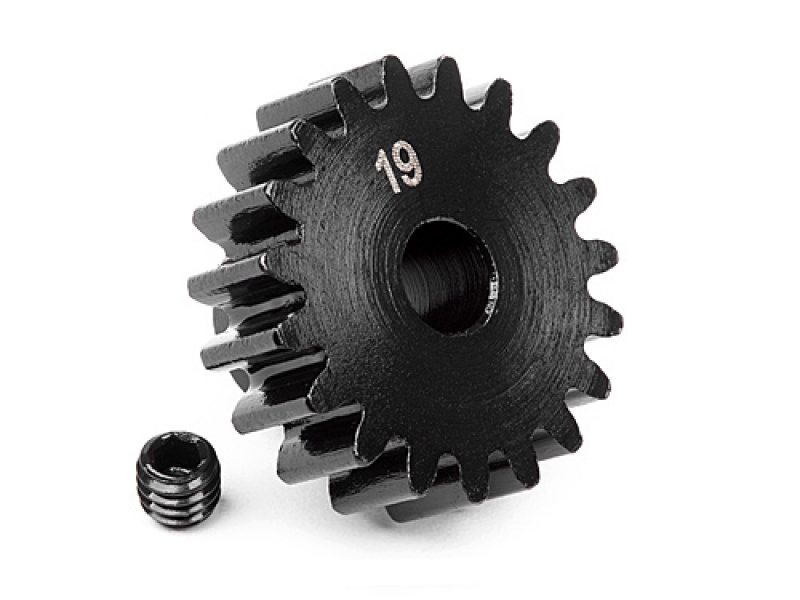 HPI Pinion Gear 19 Tooth (1m/5mm Shaft) 100918