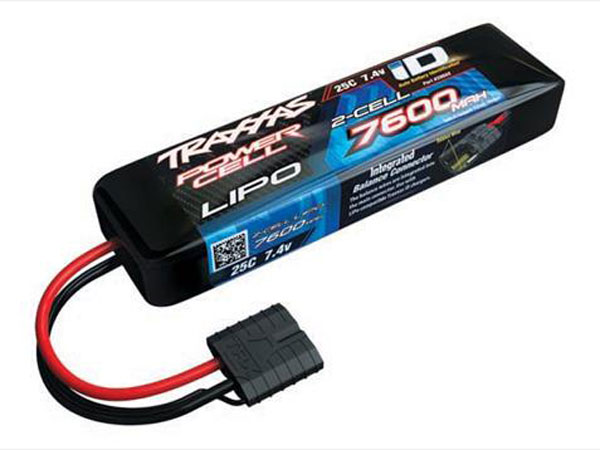 Traxxas 7600mah 7.4v 2-Cell 25C Lipo iD Battery TRX2869X