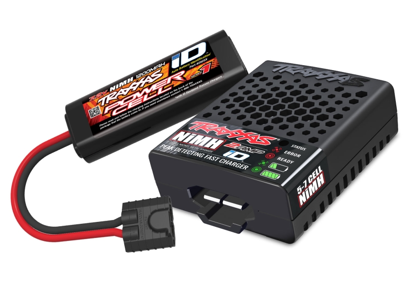 Traxxas E-Revo 1:16 4x4 XL-2.5 Titan 550 with Battery and USB Charger - Red TRX71054-8-RED
