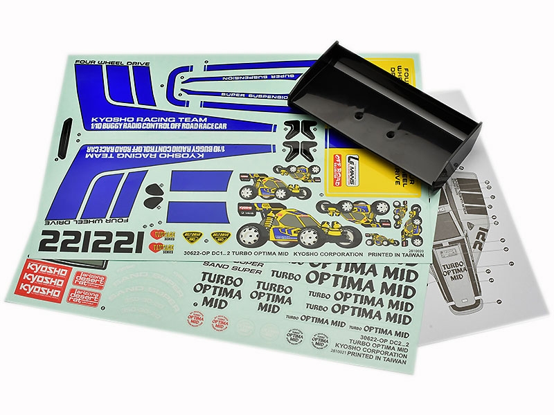 Kyosho Optima Mid 4WD 1:10 Koswork Edition by Kyosho Europe 30622KE