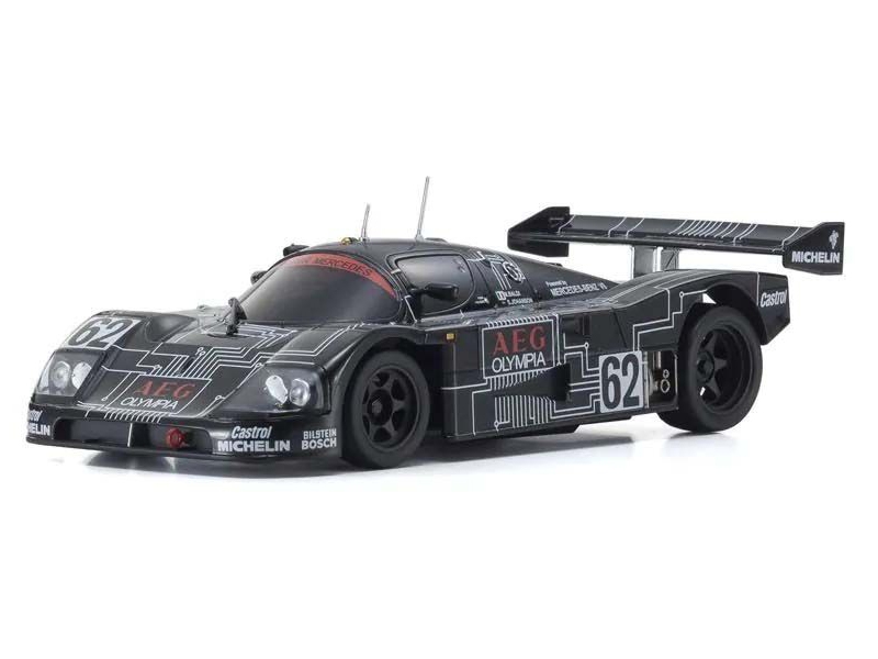 Kyosho Mini-Z RWD Sauber Mercedes C9 No.62 AEG LM 1988 (W-LM/KT531P) 32353AG