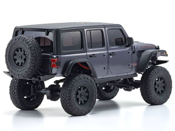 Kyosho Mini-Z 4X4 MX-01 Jeep Wrangler Rubicon Granite Metallic (KT531P) 32521GM