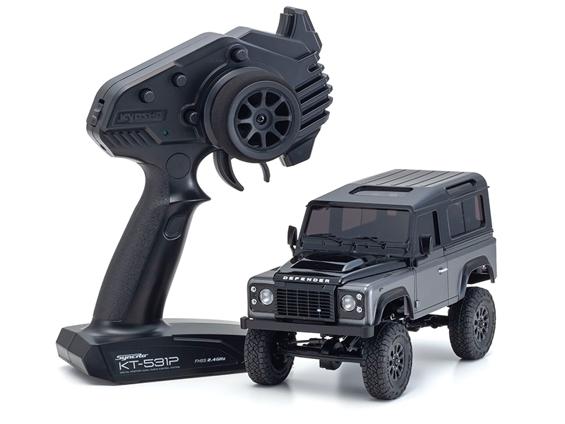 Kyosho Mini-Z 4x4 MX-01 Land Rover Defender Autobiography G-BK (KT531P) 32526GM